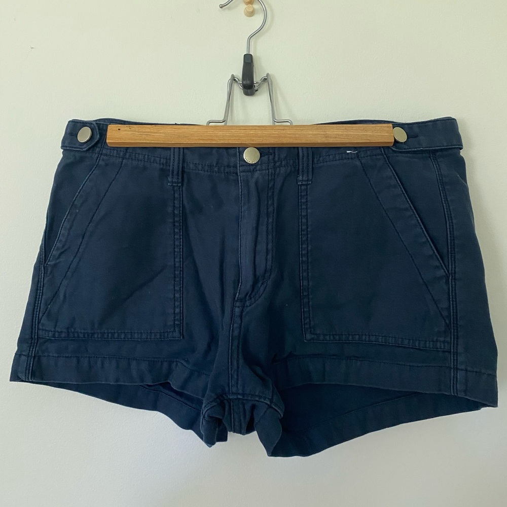 Abercrombie and Fitch Navy Blue Shorts